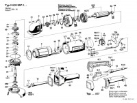 Bosch 0 602 307 027 ---- Hf-Angle Grinder Spare Parts